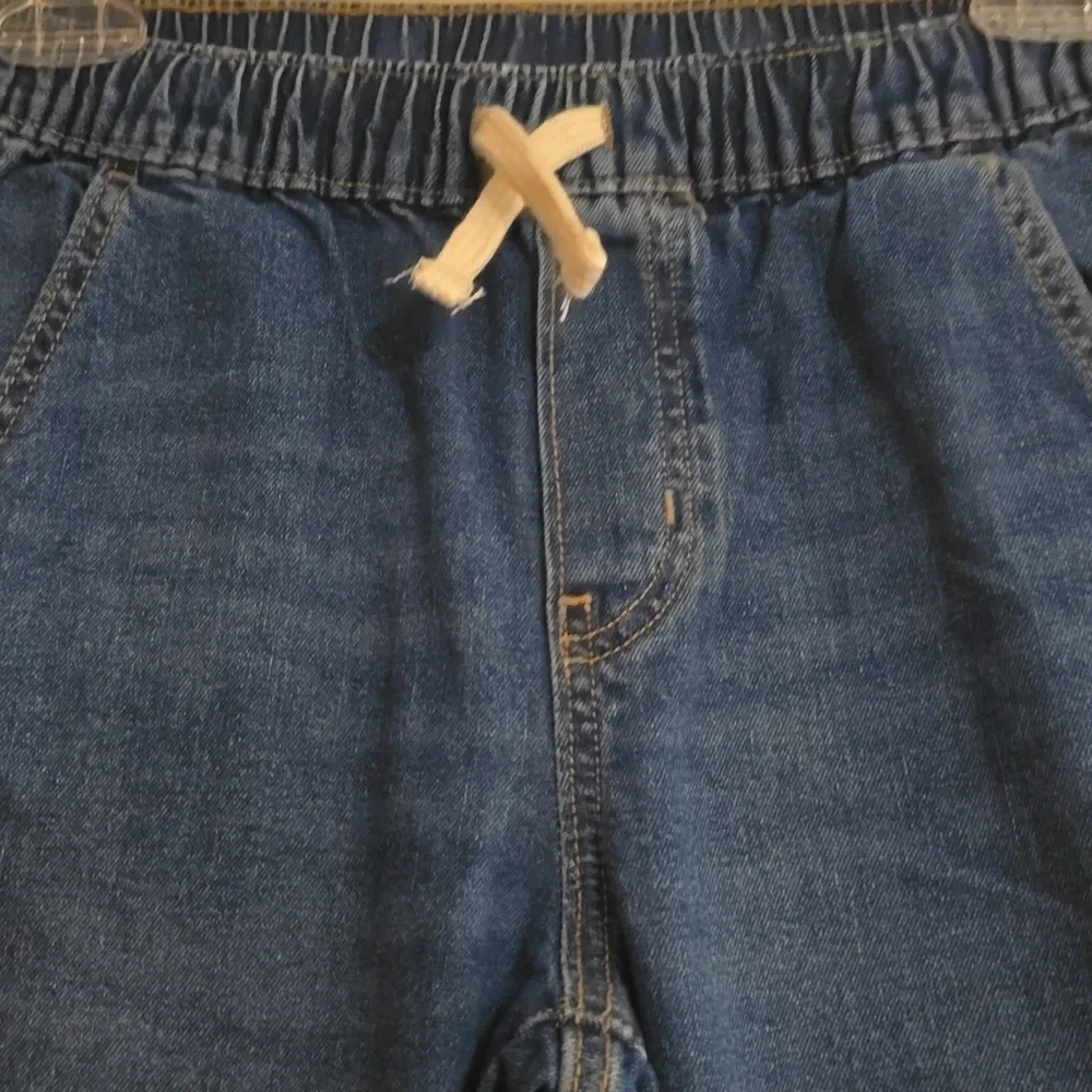 New Old Navy Kids Size Large 10- 12 Drawstring Medium Wash‎ Jeans